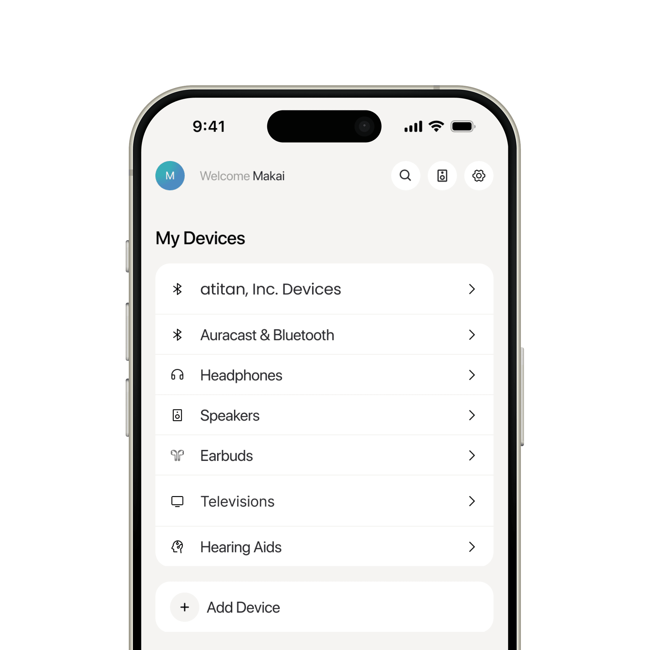 View device connections